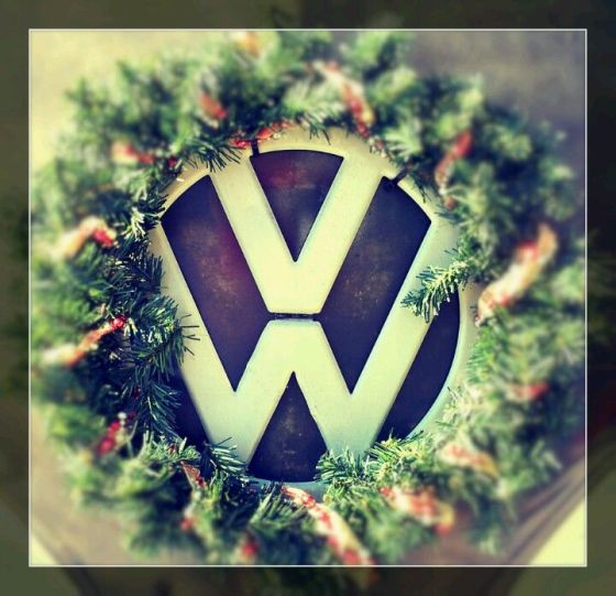 Christmas VW Wreath